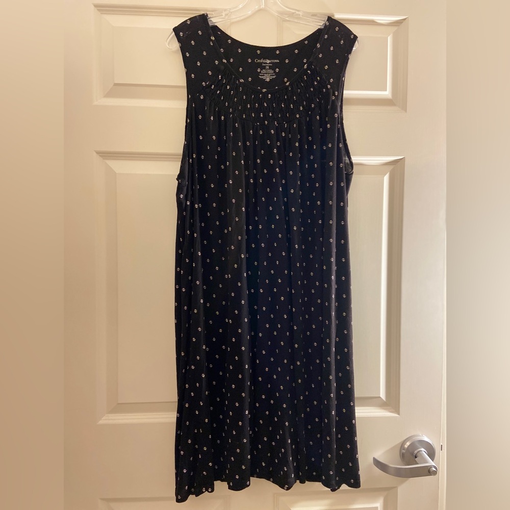 Croft & Barrow Intimates Sleeveless Nightgown 2X